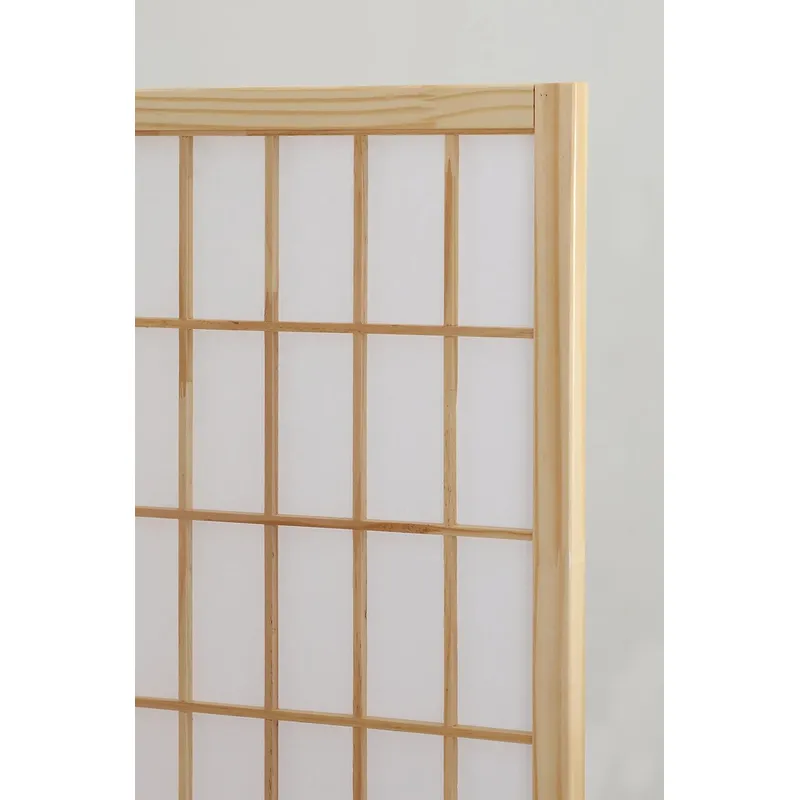 オリエンタル障子4枚パネルスクリーン ルームディバイダー ナ - Shoji Screen Divider のレビューと価格